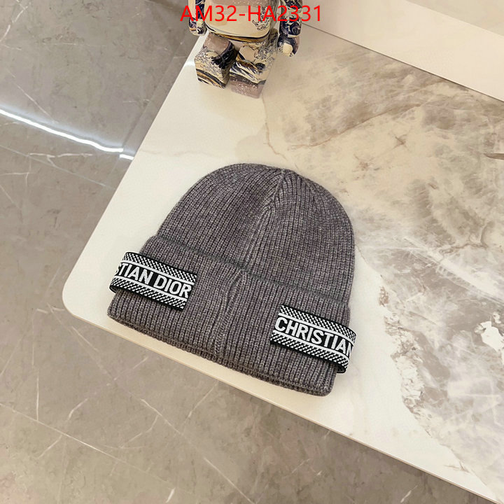 Cap (Hat)-Dior brand designer replica ID: HA2331 $: 32USD