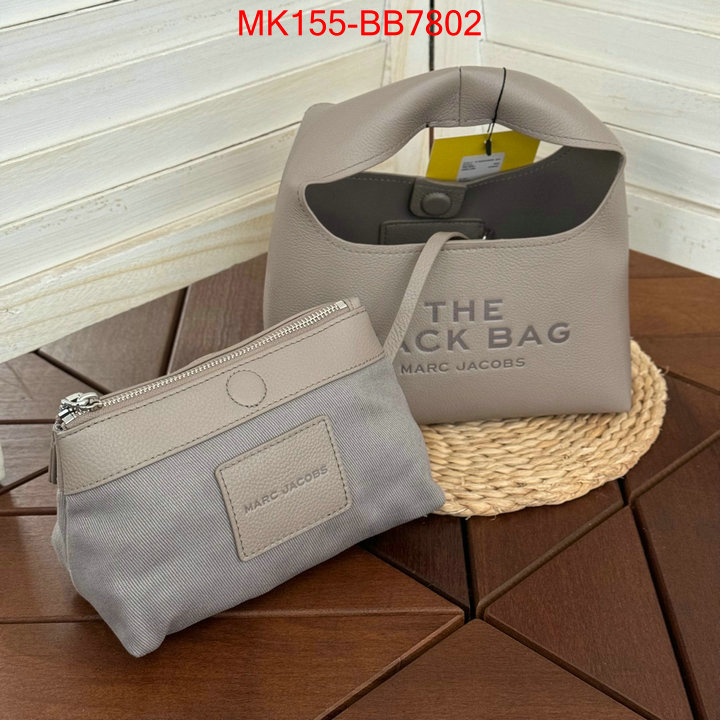 Marc Jacobs Bags(TOP)-Handbag- sale outlet online ID: BB7802 $: 155USD,