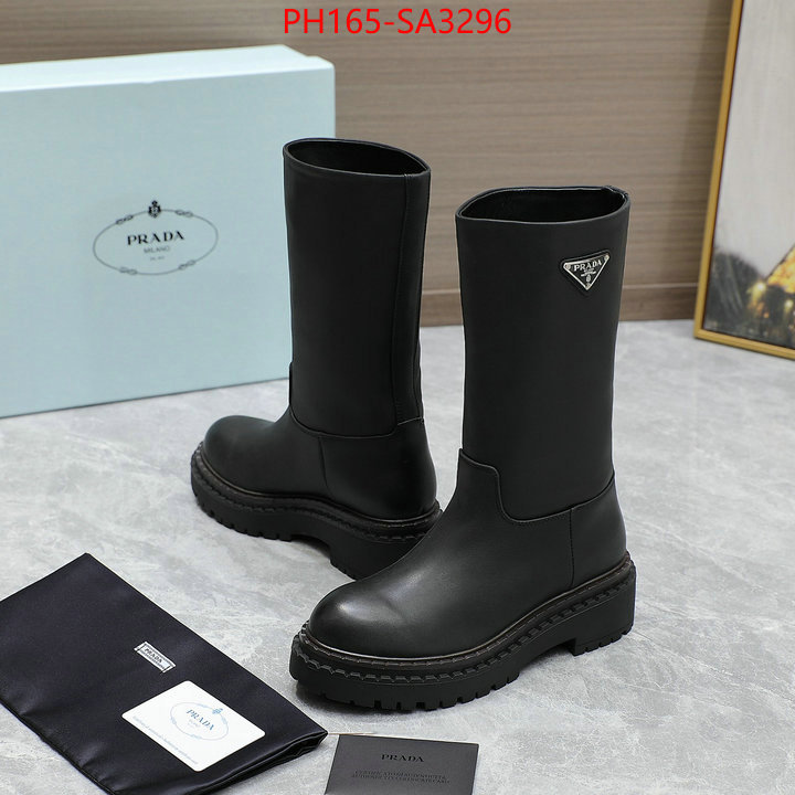 Women Shoes-Prada designer high replica ID: SA3296 $: 165USD