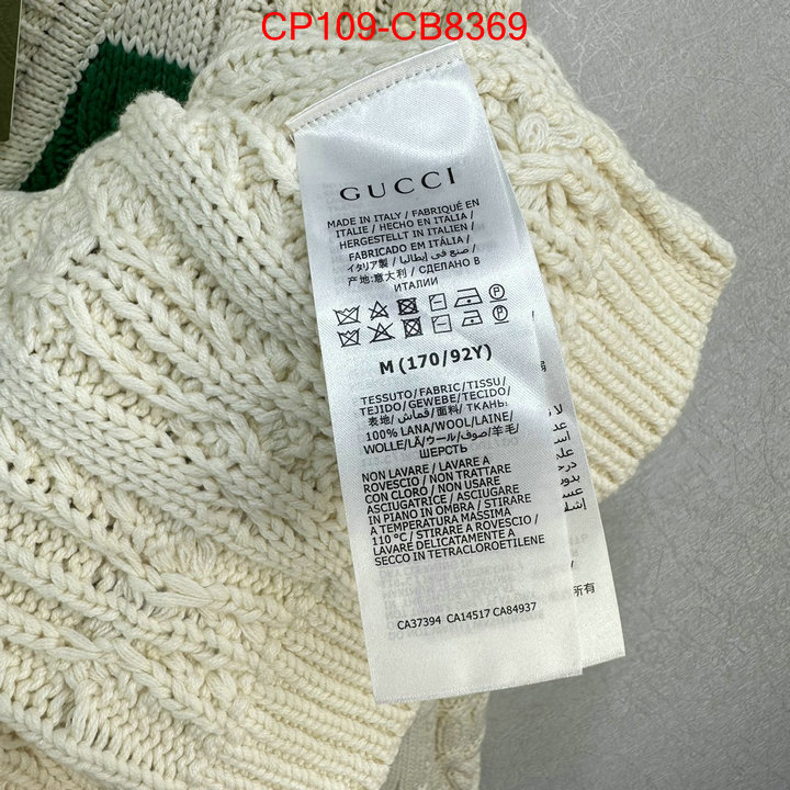 Clothing-Gucci best replica new style ID: CB8369 $: 109USD