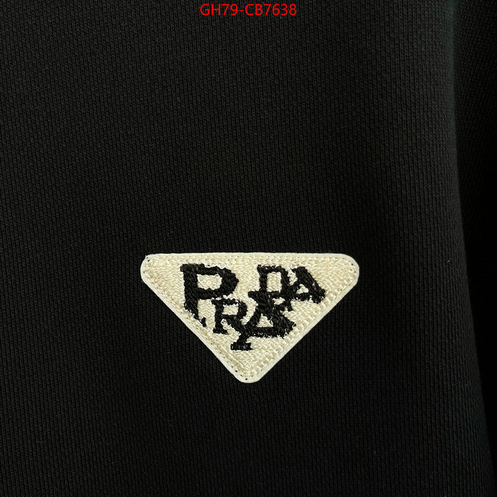 Clothing-Prada wholesale sale ID: CB7638 $: 79USD