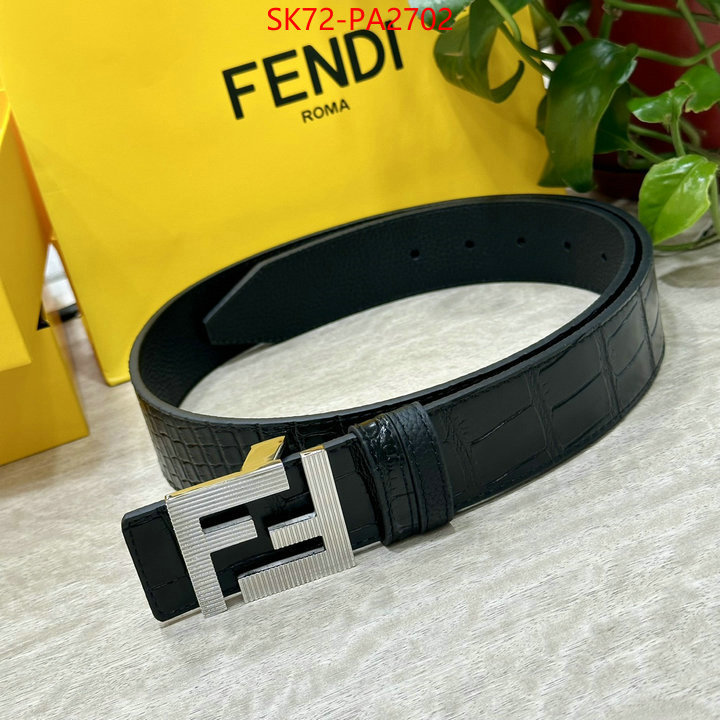 Belts-Fendi is it illegal to buy dupe ID:PA2702 $: 72USD