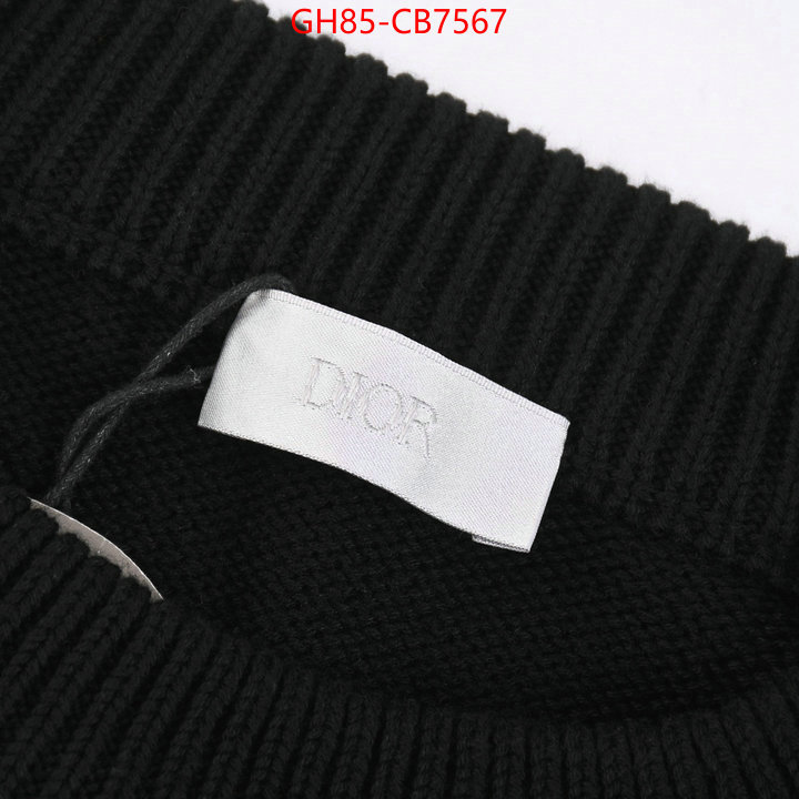 Clothing-Dior 2024 luxury replicas ID: CB7567 $: 85USD