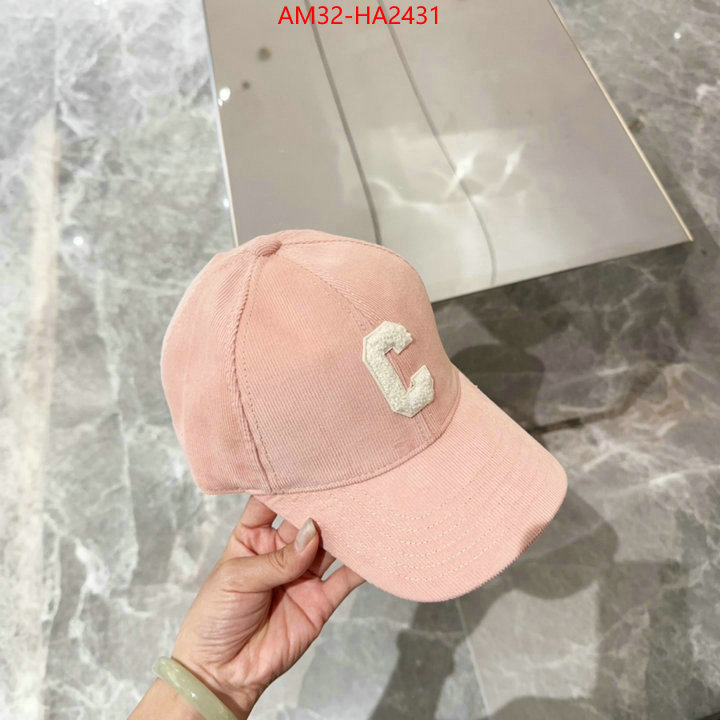 Cap(Hat)-Celine where quality designer replica ID: HA2431 $: 32USD