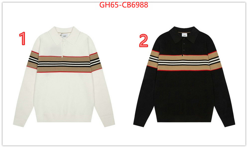 Clothing-Burberry aaaaa+ class replica ID: CB6988 $: 65USD