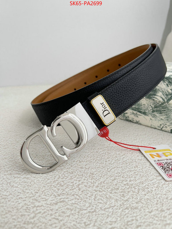 Belts-Dior fake designer ID: PA2699 $: 65USD