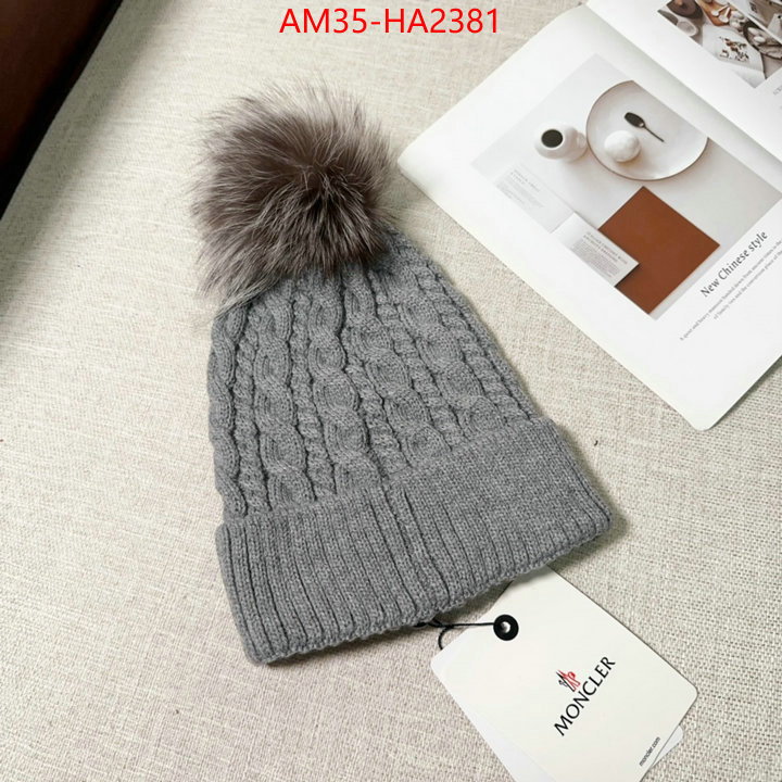 Cap(Hat)-Moncler luxury 7 star replica ID: HA2381 $: 35USD