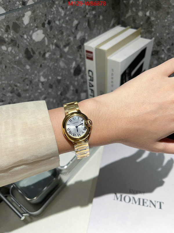 Watch(4A)-Cartier sell online luxury designer ID: WB6878 $: 129USD