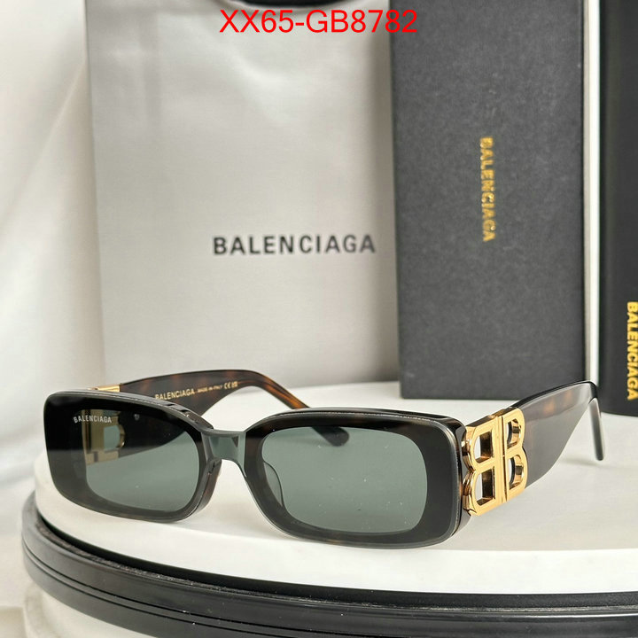 Glasses-Balenciaga high quality customize ID: GB8782 $: 65USD