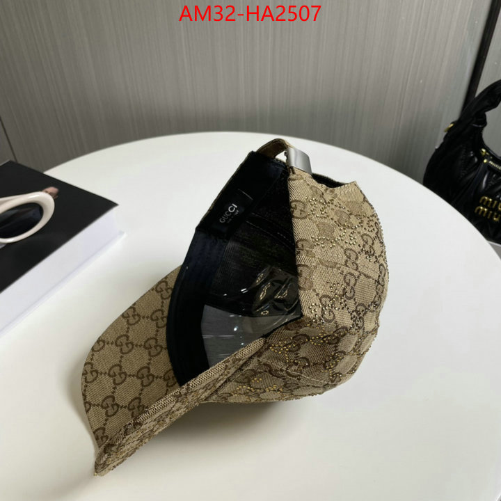 Cap(Hat)-Gucci replcia cheap from china ID: HA2507 $: 32USD