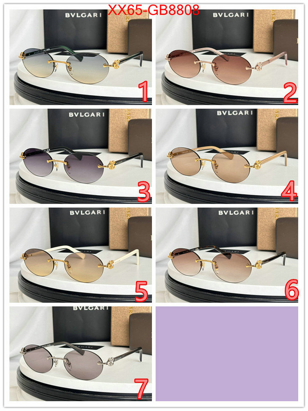 Glasses-Bvlgari top quality designer replica ID: GB8808 $: 65USD