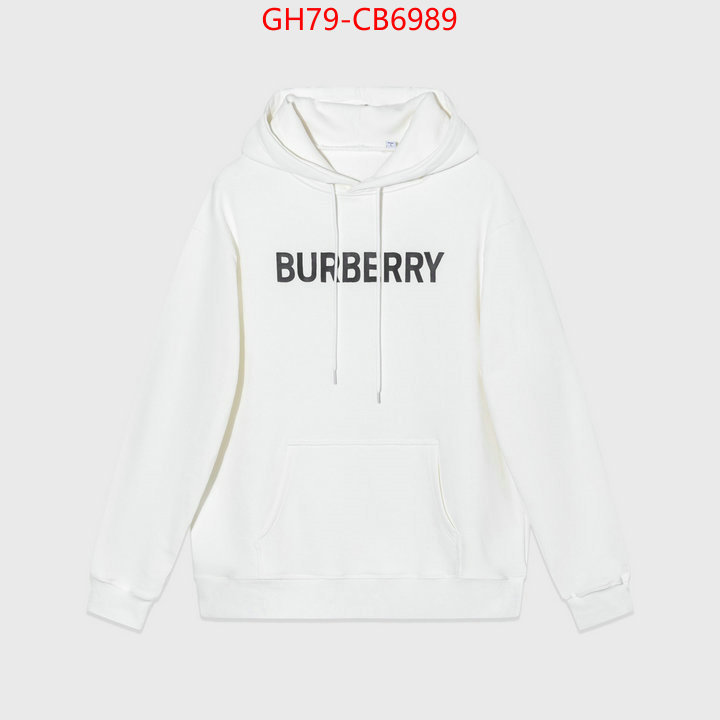 Clothing-Burberry designer high replica ID: CB6989 $: 79USD