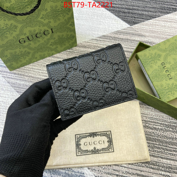 Gucci Bags(TOP)-Wallet- we provide top cheap aaaaa ID: TA2221 $: 79USD,