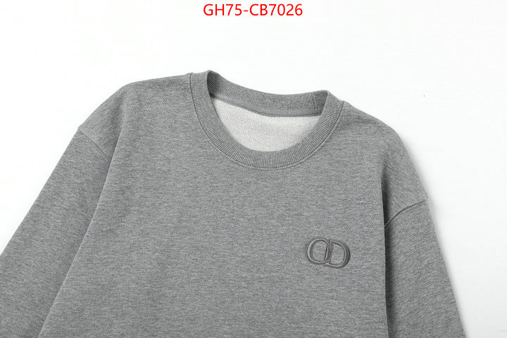 Clothing-Dior where can you buy a replica ID: CB7026 $: 75USD