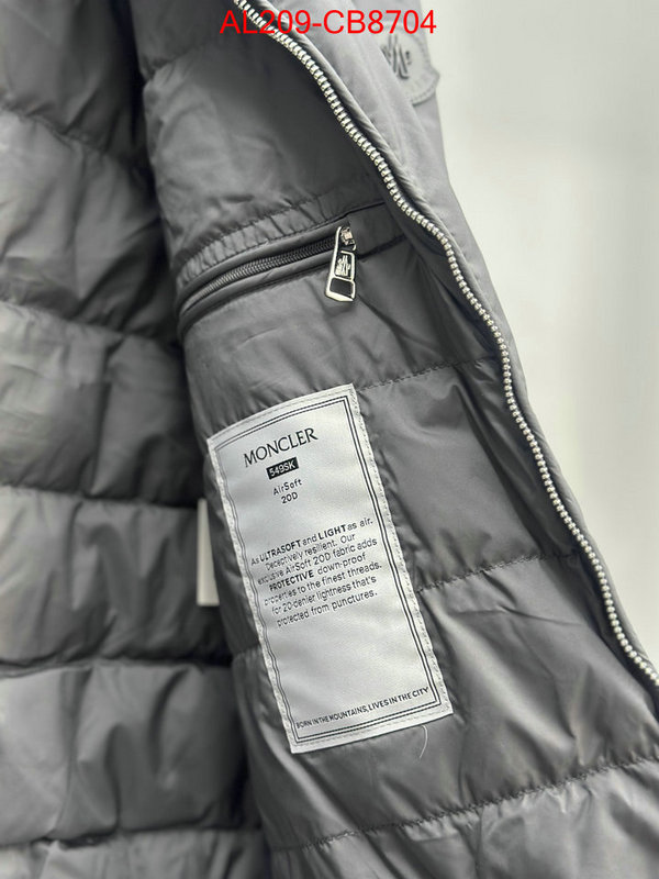 Down jacket Men-Moncler online china ID: CB8704 $: 209USD