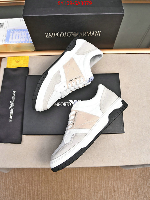 Men shoes-Armani good quality replica ID: SA3079 $: 109USD