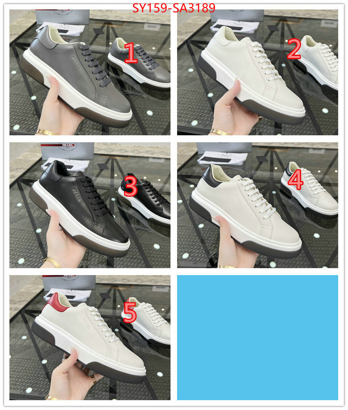 Men shoes-Prada fake ID: SA3189 $: 159USD