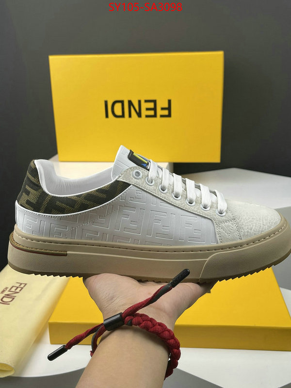 Men Shoes-Fendi replica for cheap ID: SA3098 $: 105USD