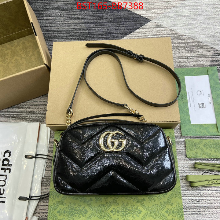 Gucci Bags(TOP)-Marmont what's the best place to buy replica ID: BB7388 $: 165USD,