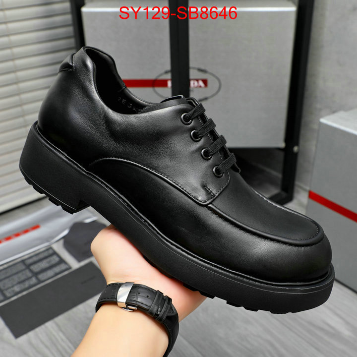 Men shoes-Prada what is top quality replica ID: SB8646 $: 129USD