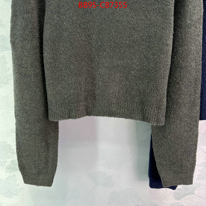 Clothing-Prada designer replica ID: CB7355 $: 95USD