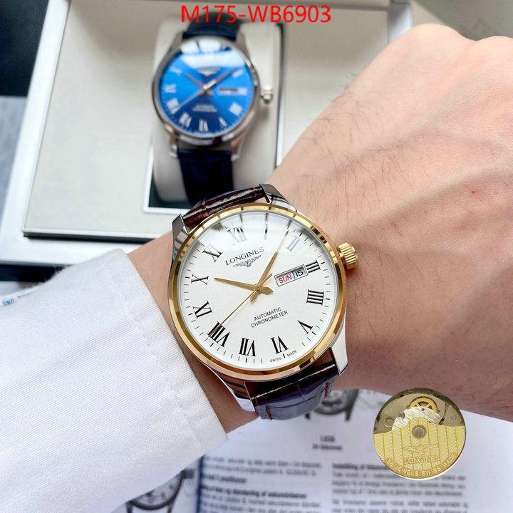 Watch(4A)-Longines replica 2024 perfect luxury ID: WB6903 $: 175USD