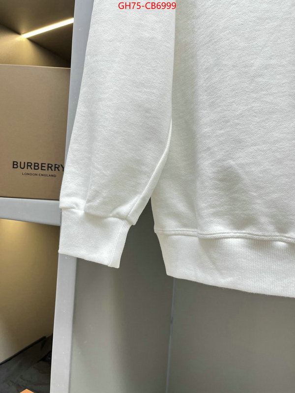 Clothing-Burberry highest quality replica ID: CB6999 $: 75USD