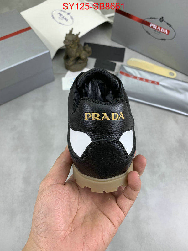 Men shoes-Prada perfect quality ID: SB8661 $: 125USD