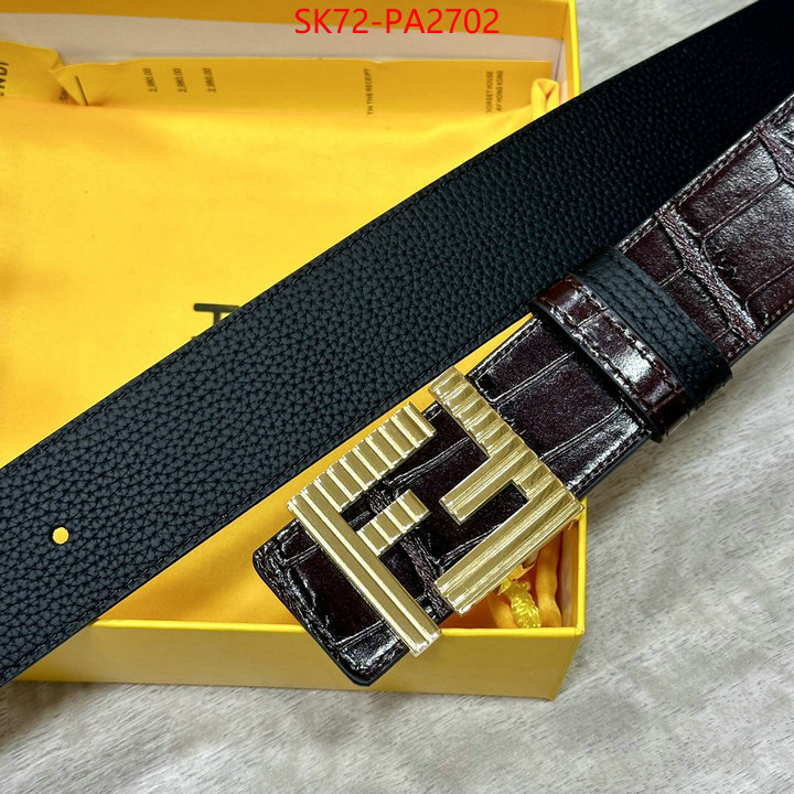 Belts-Fendi is it illegal to buy dupe ID:PA2702 $: 72USD