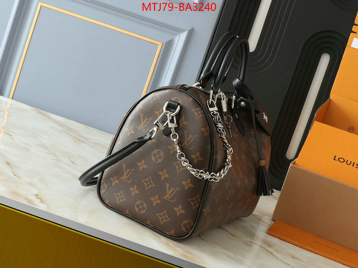 LV Bags(4A)-Speedy- 2024 replica ID: BA3240 $: 79USD,