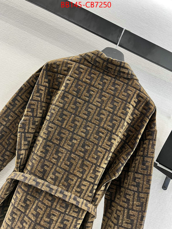 Clothing-Fendi best website for replica ID: CB7250 $: 145USD