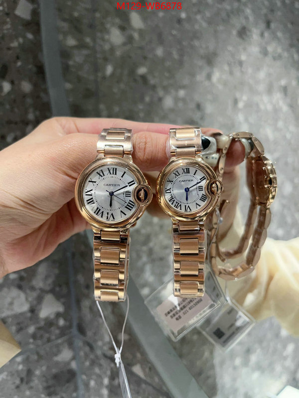 Watch(4A)-Cartier sell online luxury designer ID: WB6878 $: 129USD