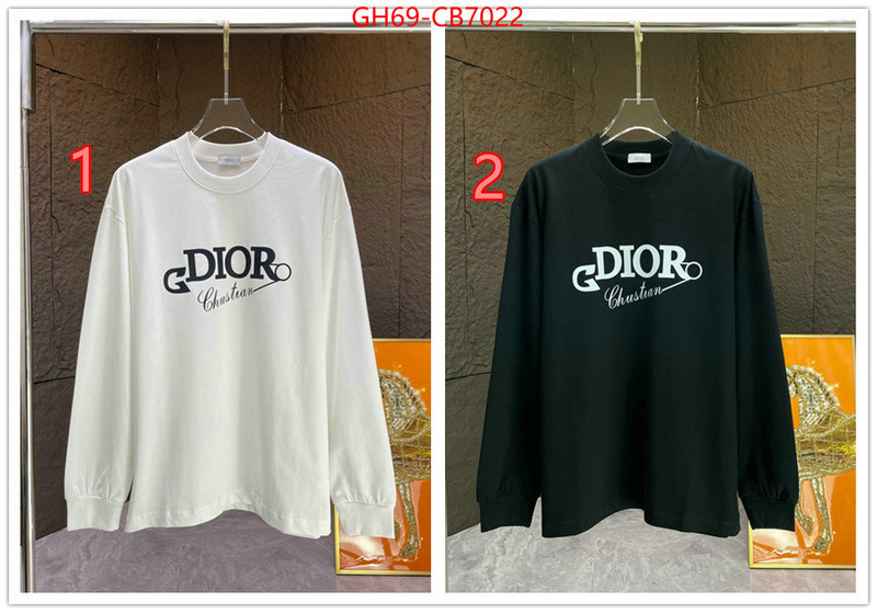 Clothing-Dior shop cheap high quality 1:1 replica ID: CB7022 $: 69USD