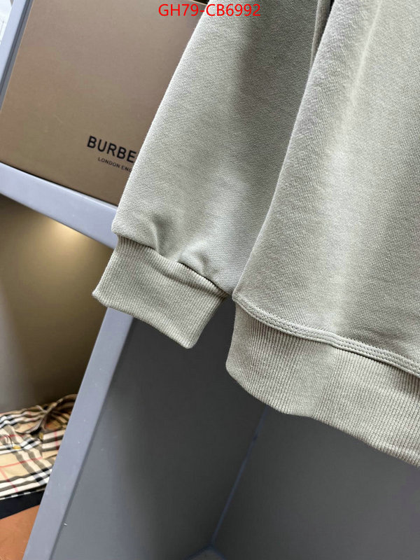 Clothing-Burberry buying replica ID: CB6992 $: 79USD