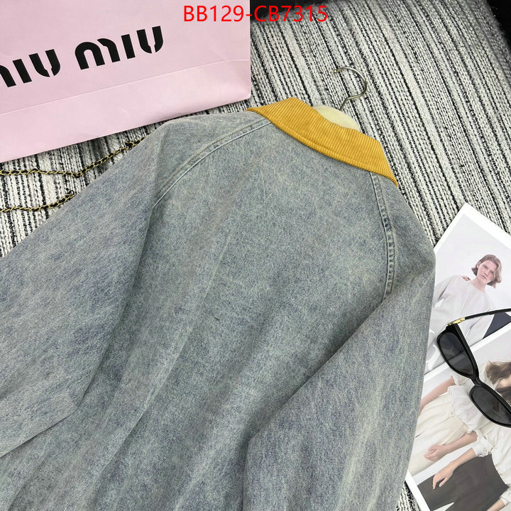 Clothing-MIU MIU from china ID: CB7315 $: 129USD