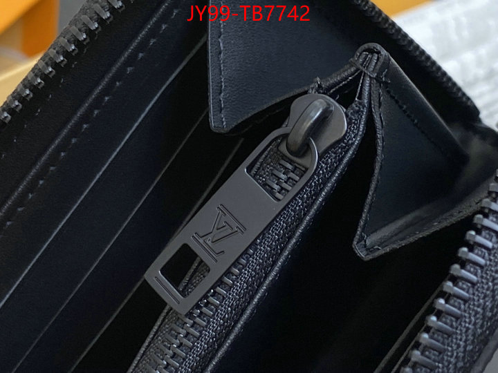 LV Bags(TOP)-Wallet high quality online ID: TB7742 $: 99USD,