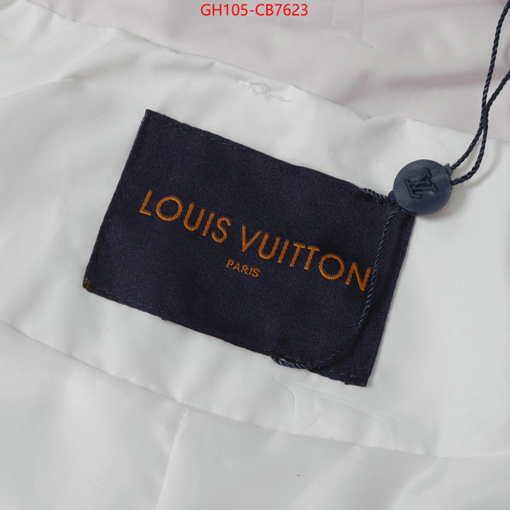 Clothing-LV buy first copy replica ID: CB7623 $: 105USD