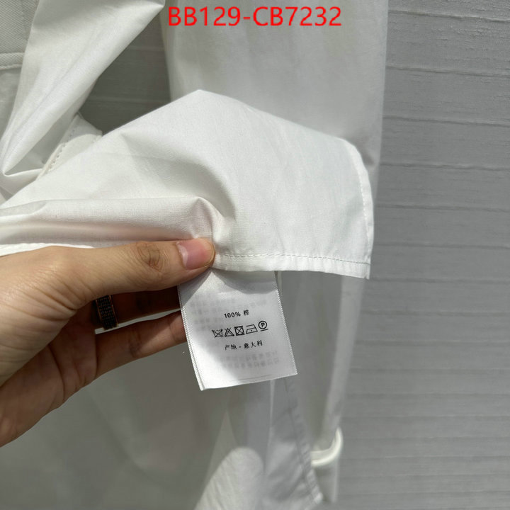 Clothing-Dior fake aaaaa ID: CB7232 $: 129USD