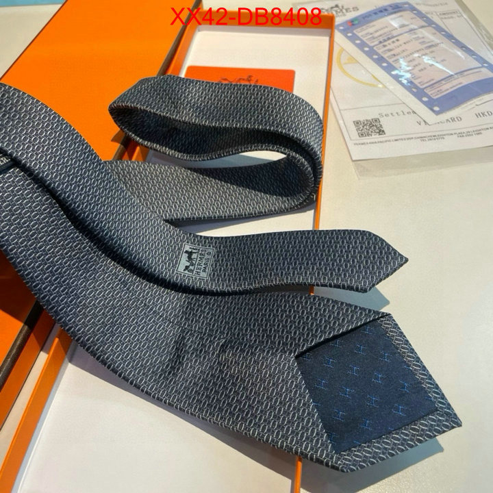 Ties-Hermes designer replica ID: DB8408 $: 42USD