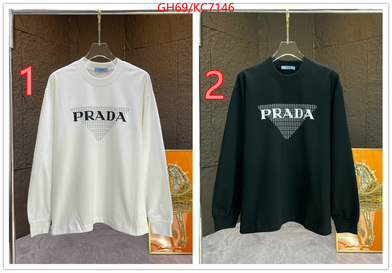 Clothing-Prada replcia cheap ID: KC7146 $: 69USD