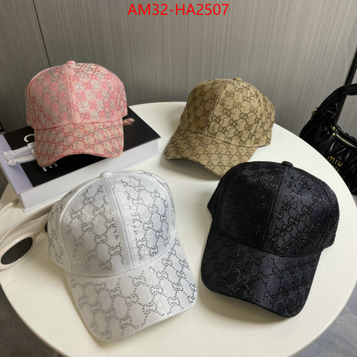 Cap(Hat)-Gucci replcia cheap from china ID: HA2507 $: 32USD