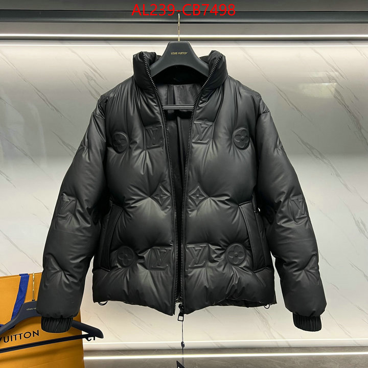 Down jacket Women-LV the quality replica ID: CB7498 $: 239USD