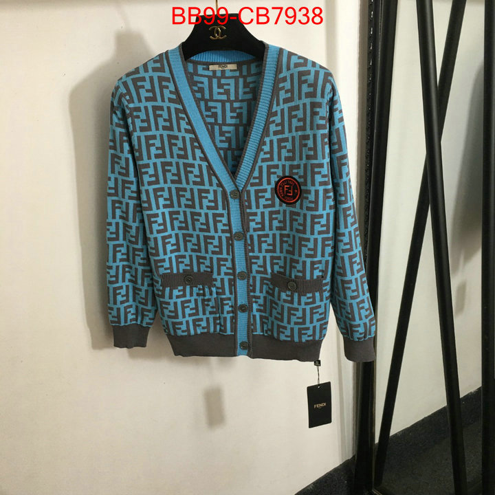 Clothing-Fendi fake aaaaa ID: CB7938 $: 99USD