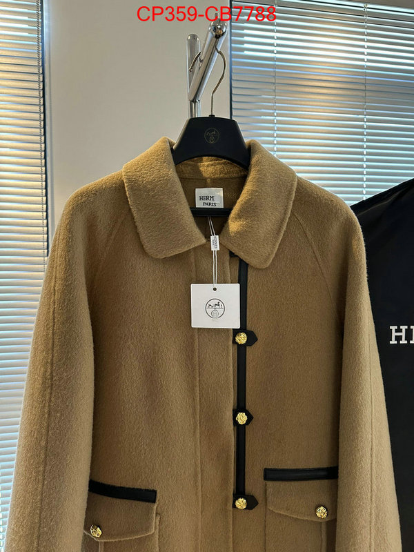 Clothing-Hermes best quality fake ID: CB7788 $: 359USD