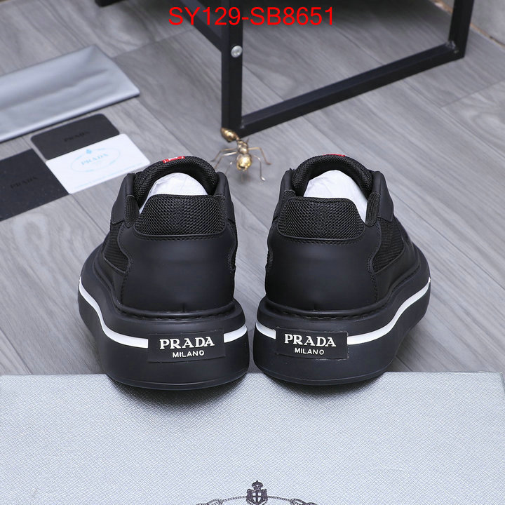 Men shoes-Prada replica aaaaa+ designer ID: SB8651 $: 129USD