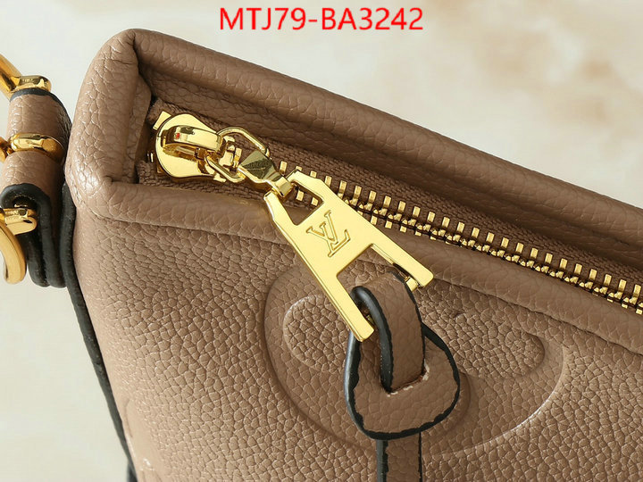 LV Bags(4A)-Handbag Collection- how can i find replica ID: BA3242 $: 79USD,