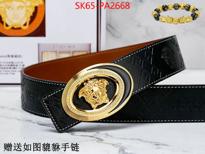 Belts-Versace designer 1:1 replica ID: PA2668 $: 65USD