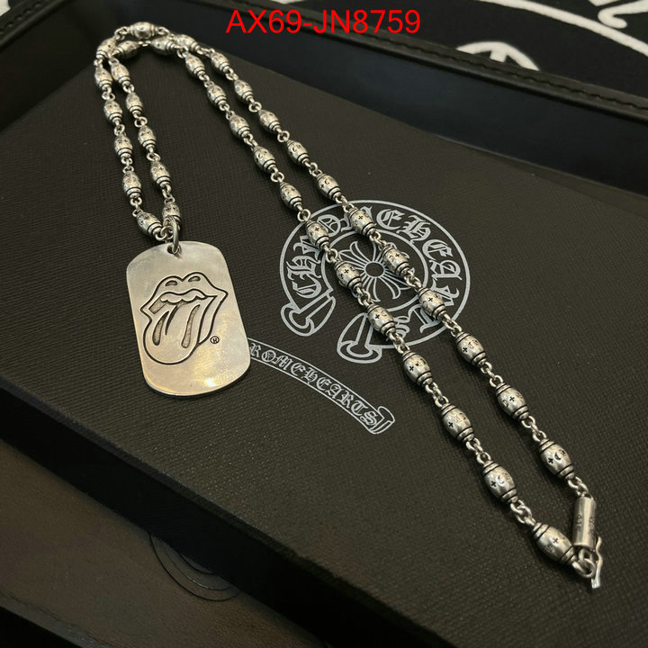 Jewelry-Chrome Hearts designer replica ID: JN8759 $: 69USD