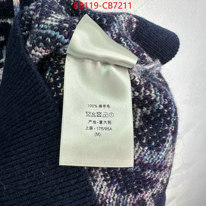 Clothing-Dior fake aaaaa ID: CB7211 $: 119USD