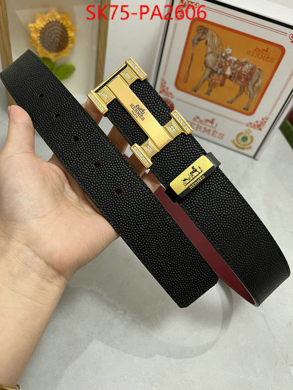 Belts-Hermes where to buy fakes ID: PA2606 $: 75USD